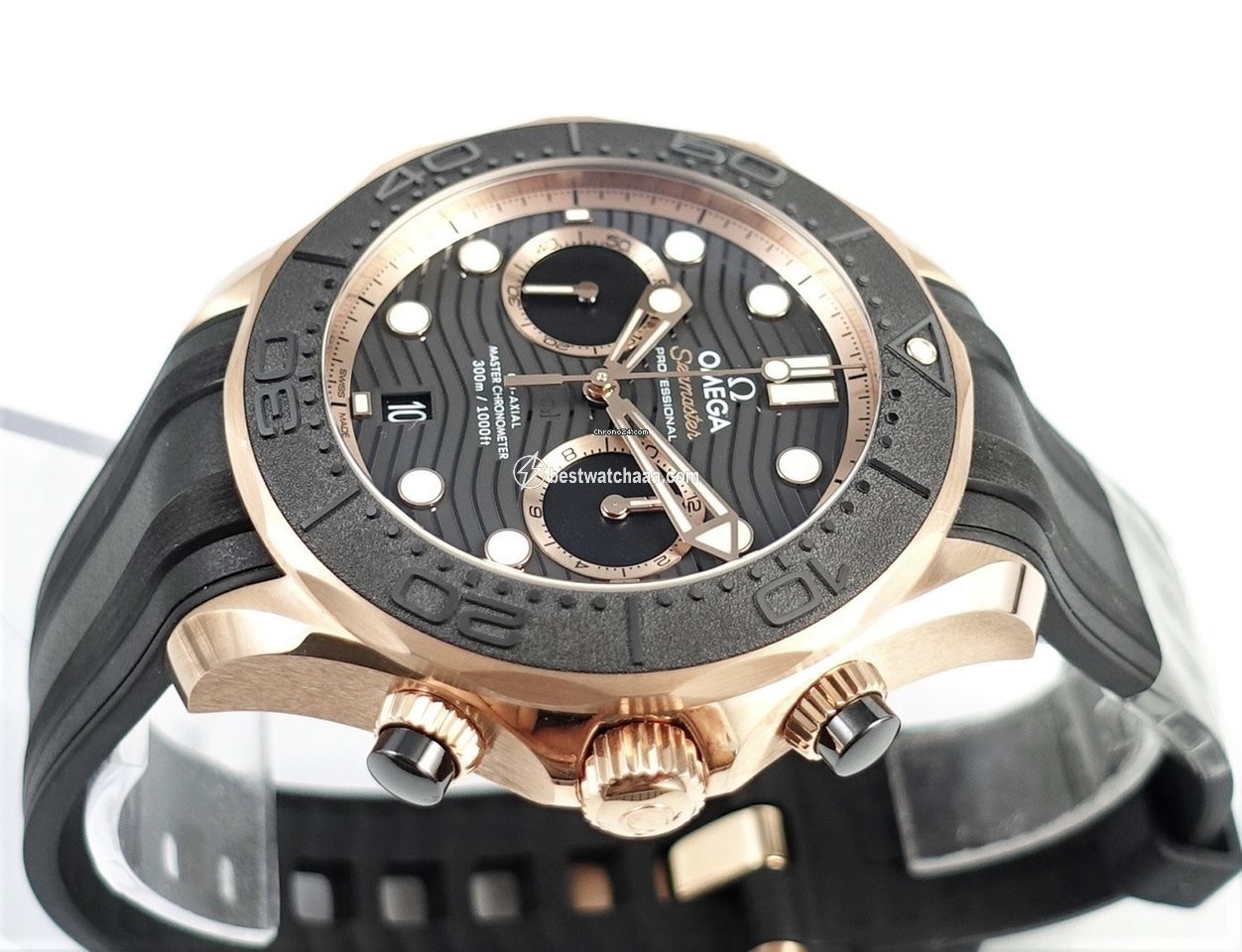 IMG_9081 Omega Seamaster Diver 300 M Mens watch Unisex Automatic Rose gold 210.62.44.51.01.001 Replica 5