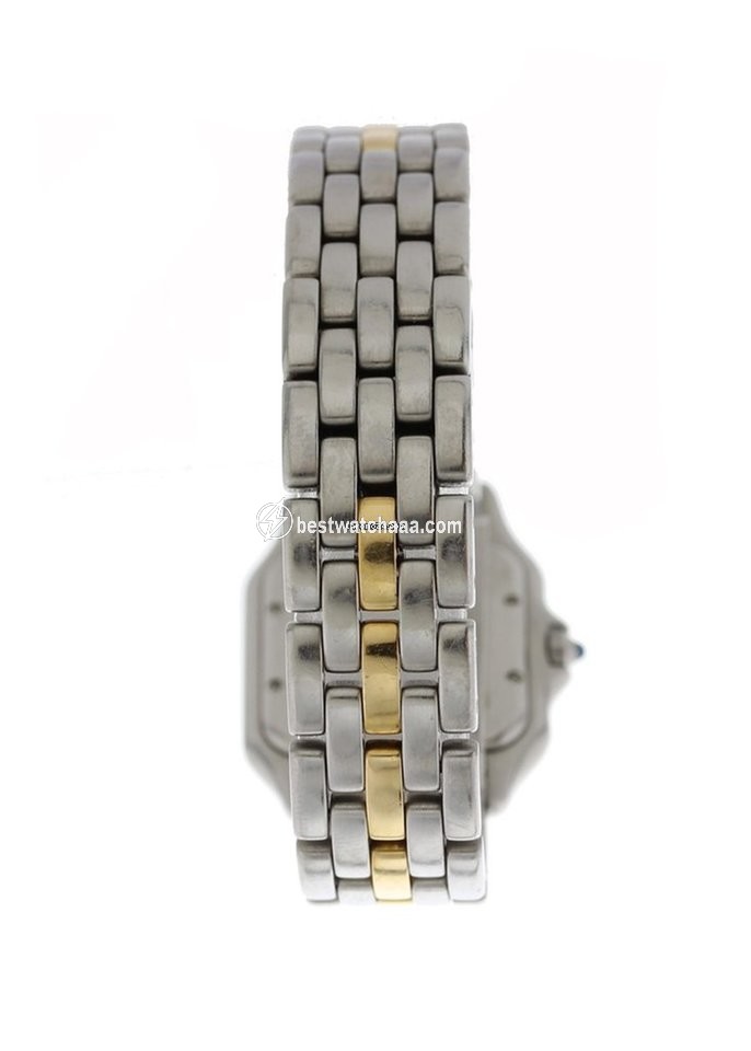 IMG_9081 Cartier Panthere Womens watch Quartz Steel 183949 Replica 5