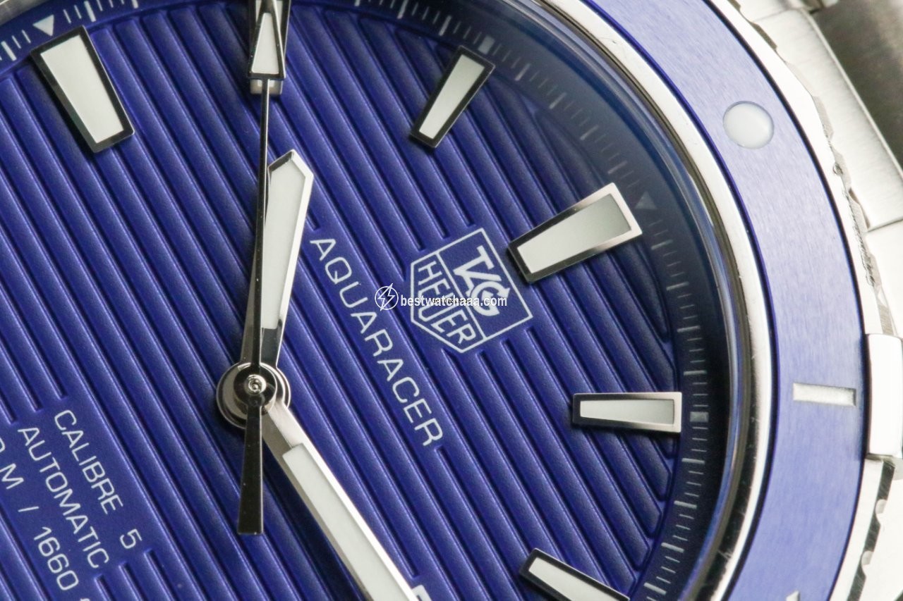 IMG_9081 TAG Heuer Aquaracer 500M Mens watch Unisex Automatic Steel WAK2111.BA0830 Replica 5