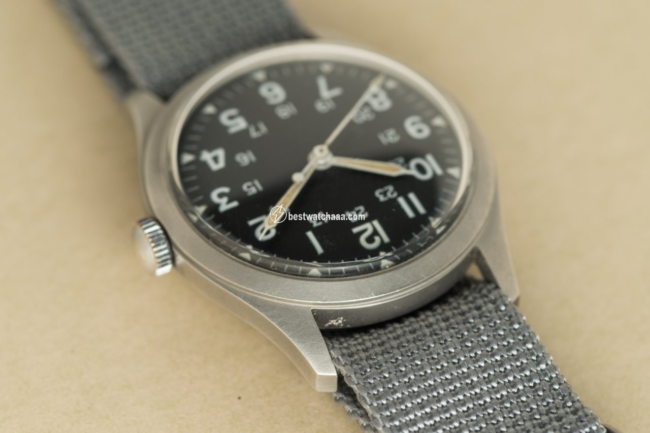 IMG_9081 Hamilton Mens watch Unisex Manual winding Steel MIL-46374A Replica 5