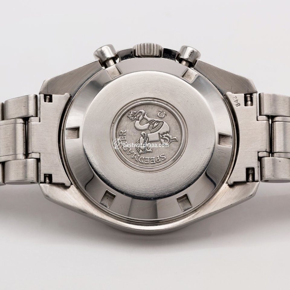 IMG_9081 Omega Speedmaster Broad Arrow Mens watch Unisex Manual winding Steel 35945000 Replica 5