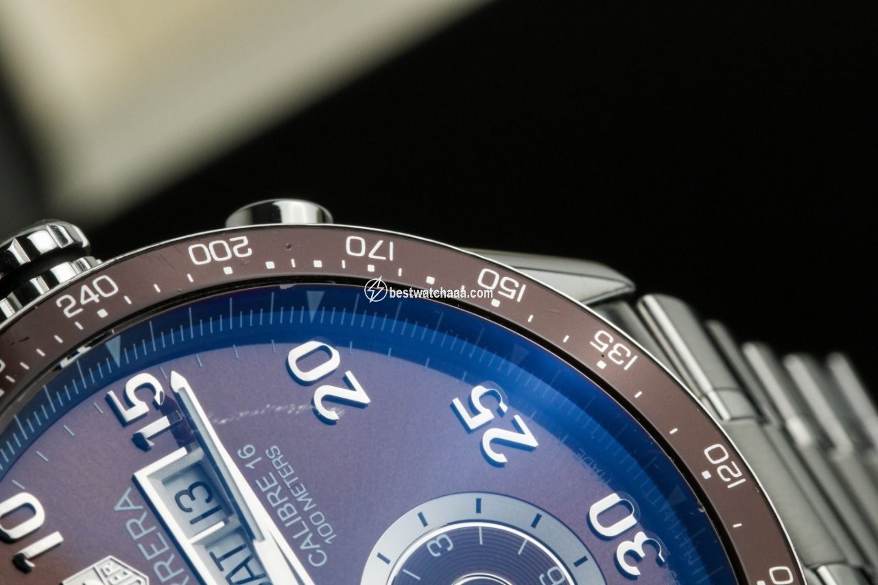 IMG_9081 TAG Heuer Carrera Calibre 16 Mens watch Unisex Automatic Steel CV2A12 Replica 5