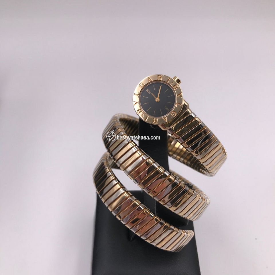 IMG_9081 Bulgari Womens watch Quartz Yellow gold BB191T Replica 5