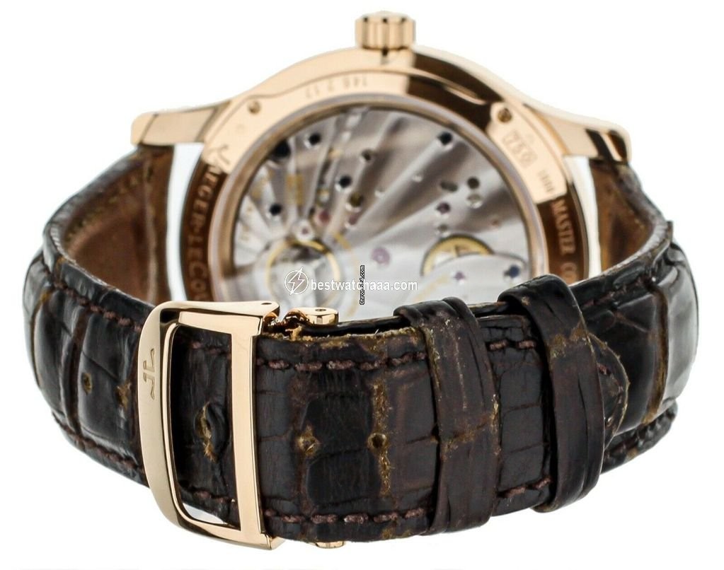 IMG_9081 Jaeger-LeCoultre Master Control Date Mens watch Unisex Manual winding Rose gold 146.2.17 Replica 5