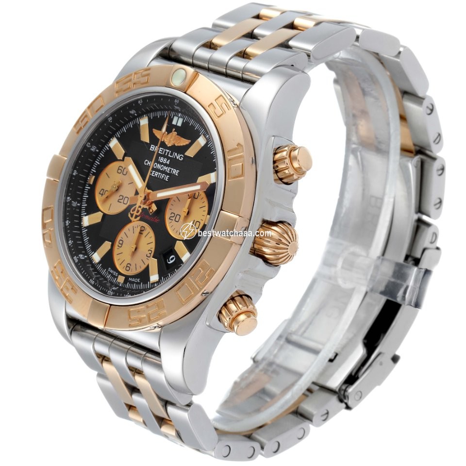 IMG_9081 Breitling Mens watch Unisex Automatic Gold Steel CB011012 Replica 5
