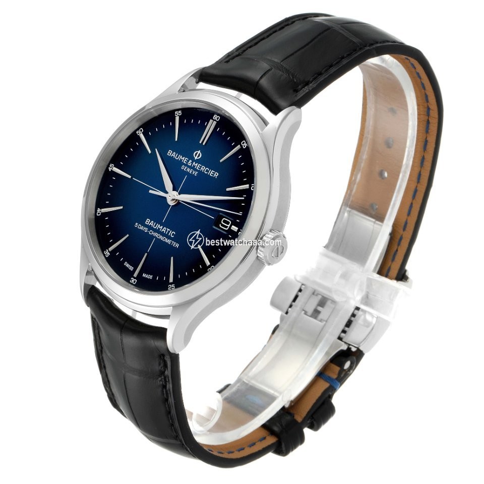 IMG_9081 Baume & Mercier Clifton Mens watch Unisex Automatic Steel M0A10467 Replica 5