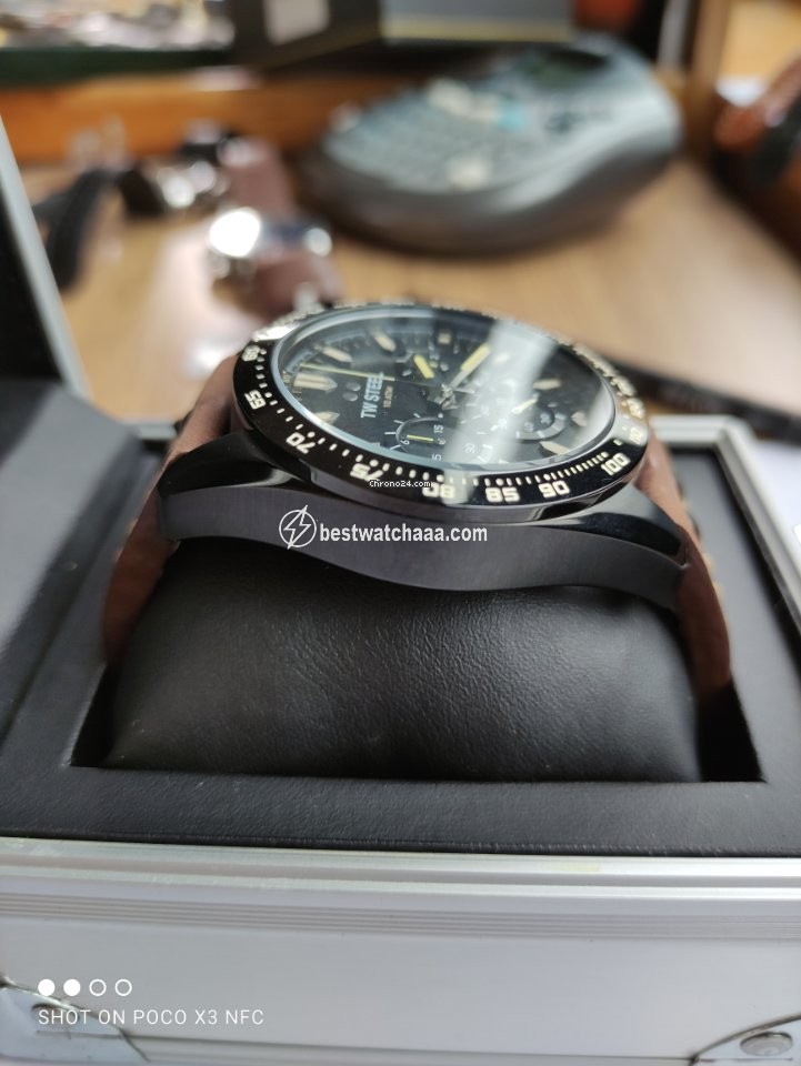 IMG_9081 TW Steel Mens watch Unisex Quartz Steel TW Steel Chrono Sport Chrono CHS1 Replica 5