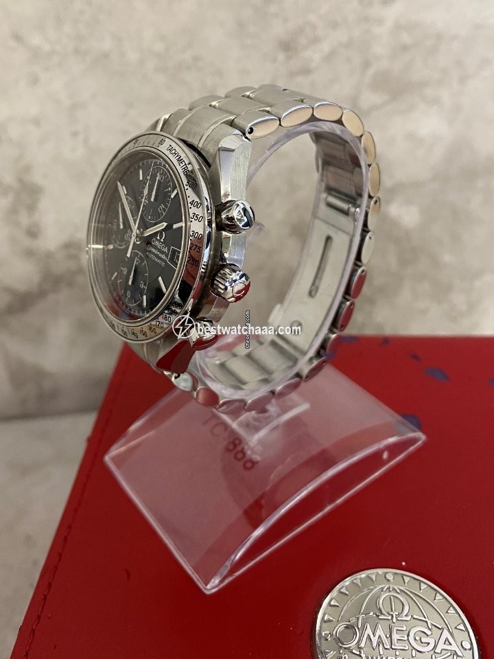 IMG_9081 Omega Speedmaster Date Mens watch Unisex Automatic Steel 35135000 Replica 5