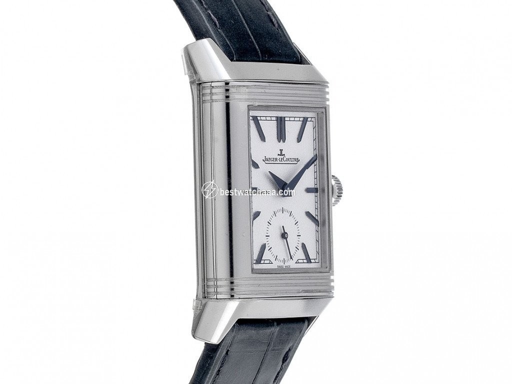 IMG_9081 Jaeger-LeCoultre Reverso Duoface Mens watch Unisex Manual winding Steel Q3908420 Replica 5