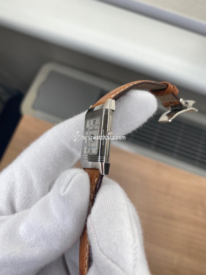 IMG_9081 Jaeger-LeCoultre Reverso Lady Womens watch Manual winding Steel Q2608410 Replica 5