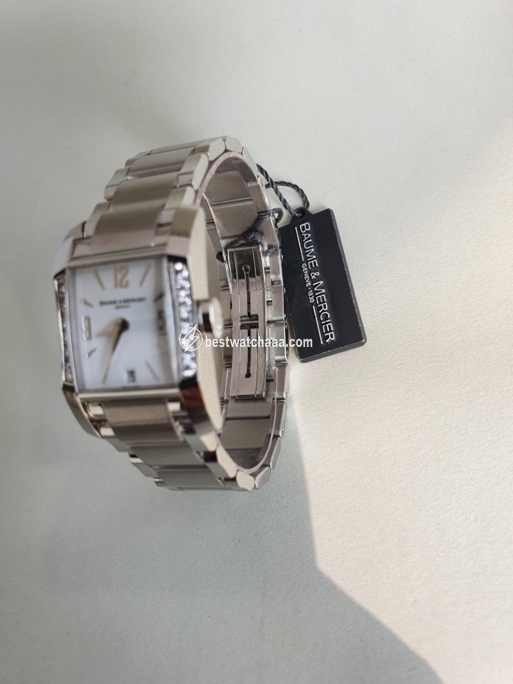 IMG_9081 Baume & Mercier Womens watch Quartz Steel M0A08739 Replica 5