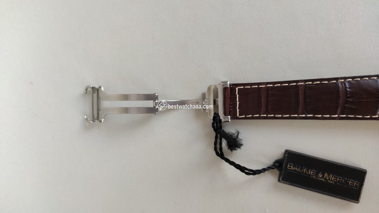 IMG_9081 Baume & Mercier Hampton Mens watch Unisex Quartz Steel M0A08373 Replica 5