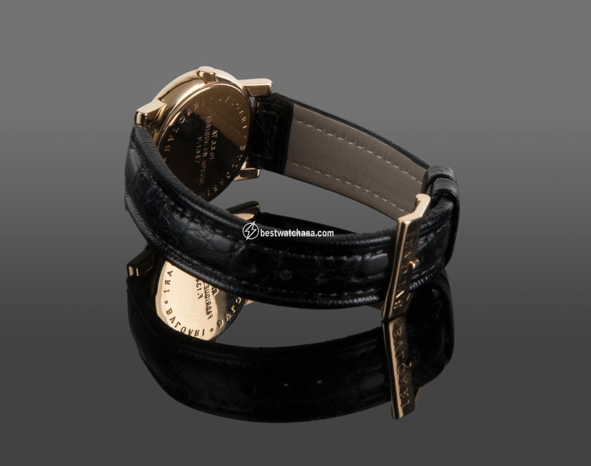 IMG_9081 Bulgari Mens watch Unisex Quartz Yellow gold AT33GL Replica 5