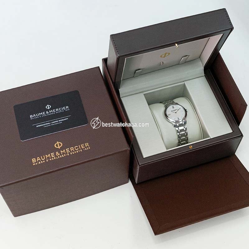 IMG_9081 Baume & Mercier Classima Womens watch Quartz Steel M0A10326 Replica 5
