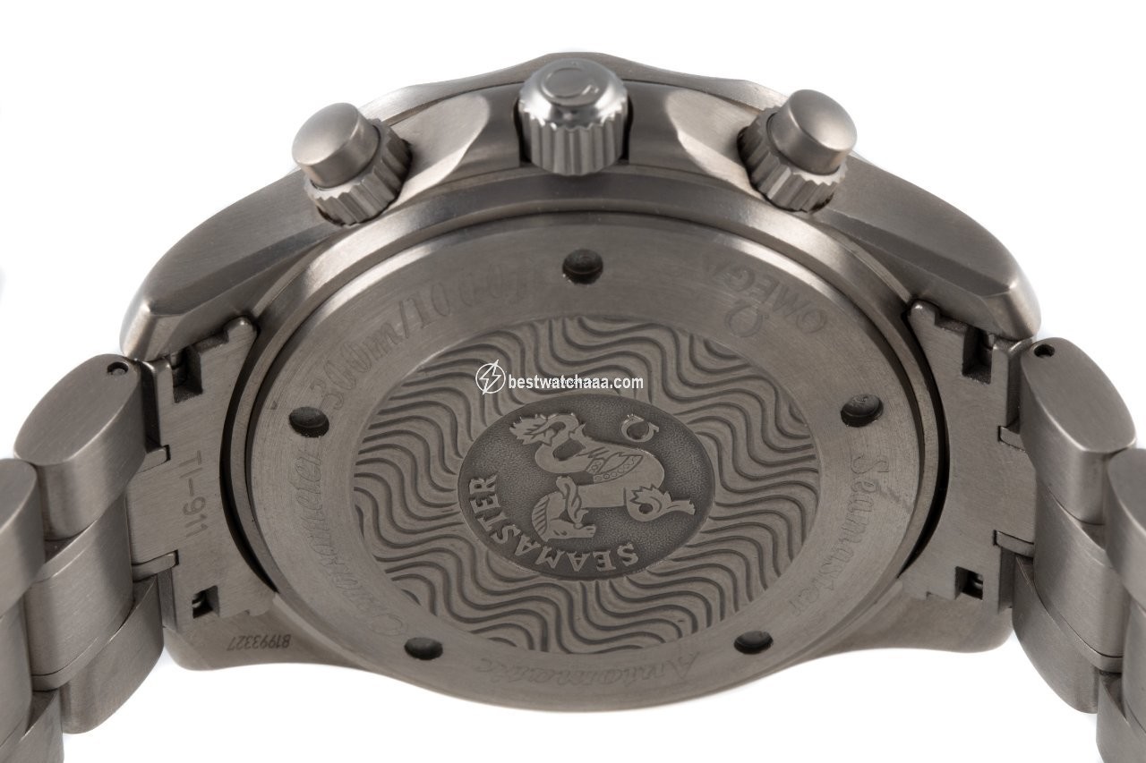 IMG_9081 Omega Seamaster Mens watch Unisex Automatic Titanium 177.0519 Replica 5