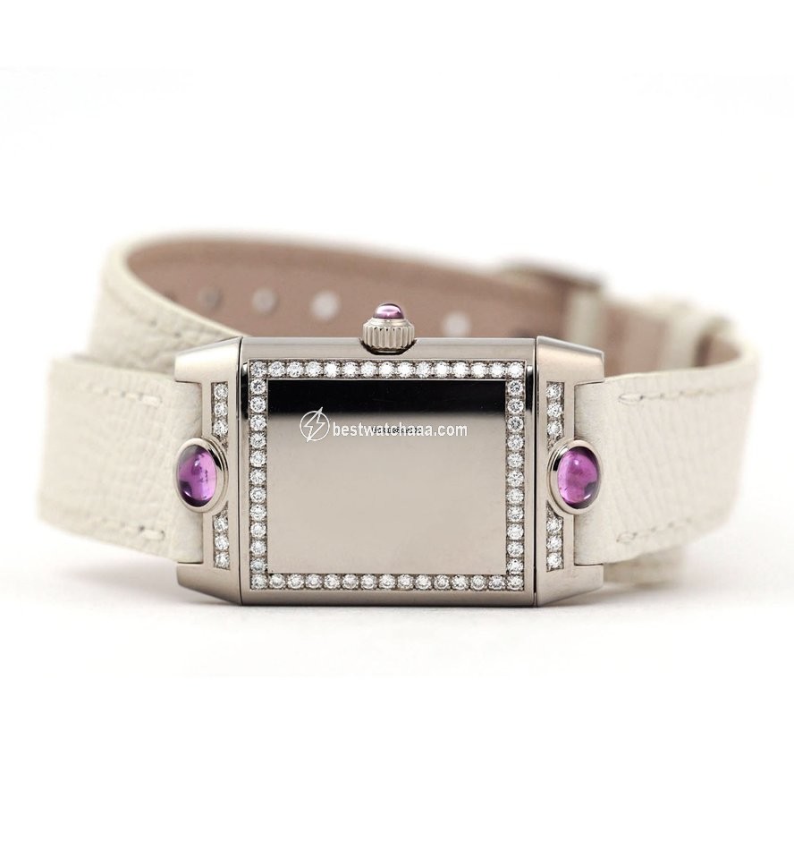 IMG_9081 Jaeger-LeCoultre Reverso Womens watch White gold Q2623402 Replica 5