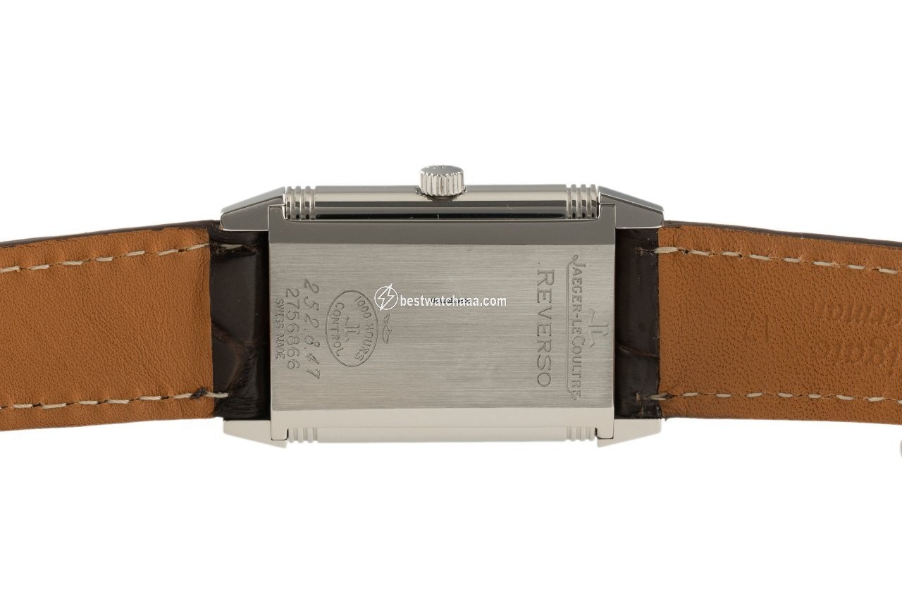 IMG_9081 Jaeger-LeCoultre Reverso Classique Mens watch Unisex Quartz Steel 252.8.47 Replica 5