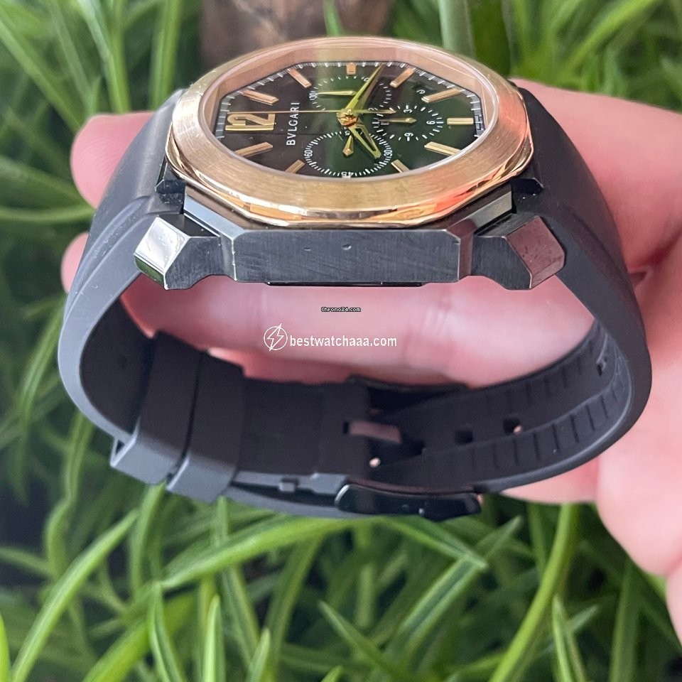 IMG_9081 Bulgari Octo Rose gold 102115 BGOP41BGLDCH Replica 5