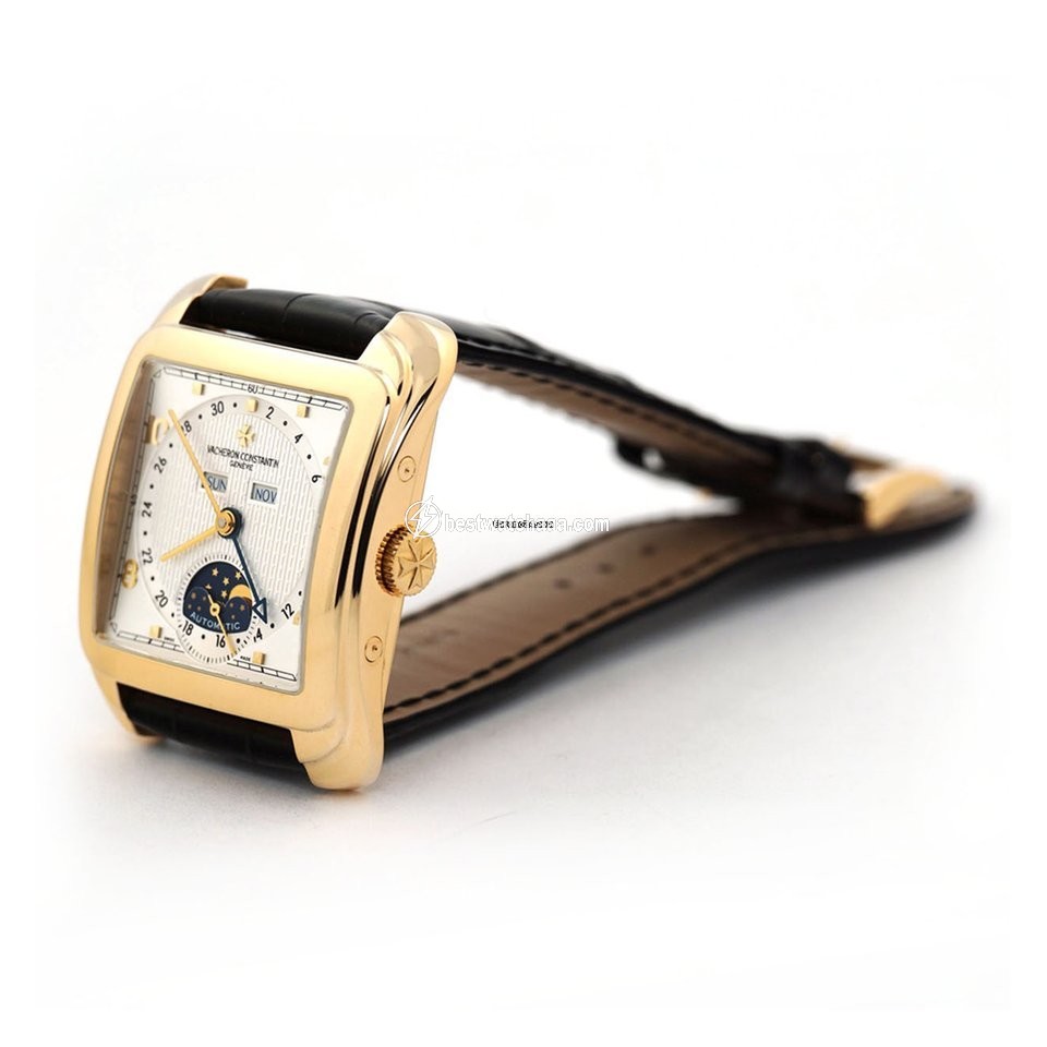 IMG_9081 Vacheron Constantin Historiques Mens watch Unisex Automatic Yellow gold 47300 000J-9065 Replica 5