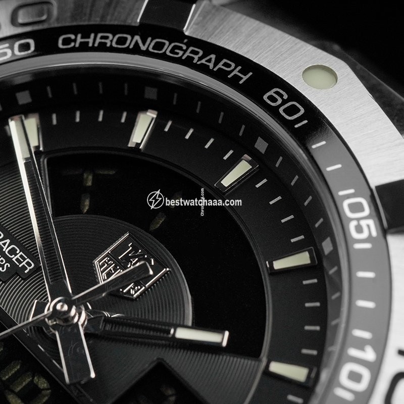 IMG_9081 TAG Heuer Aquaracer 300M Mens watch Unisex Steel CAF1010 Replica 5