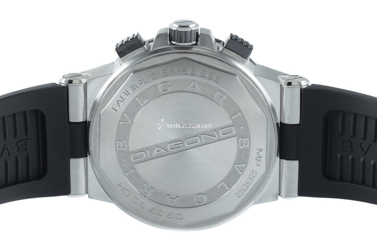 IMG_9081 Bulgari Diagono Mens watch Unisex Automatic Steel DG37SCCH Replica 5