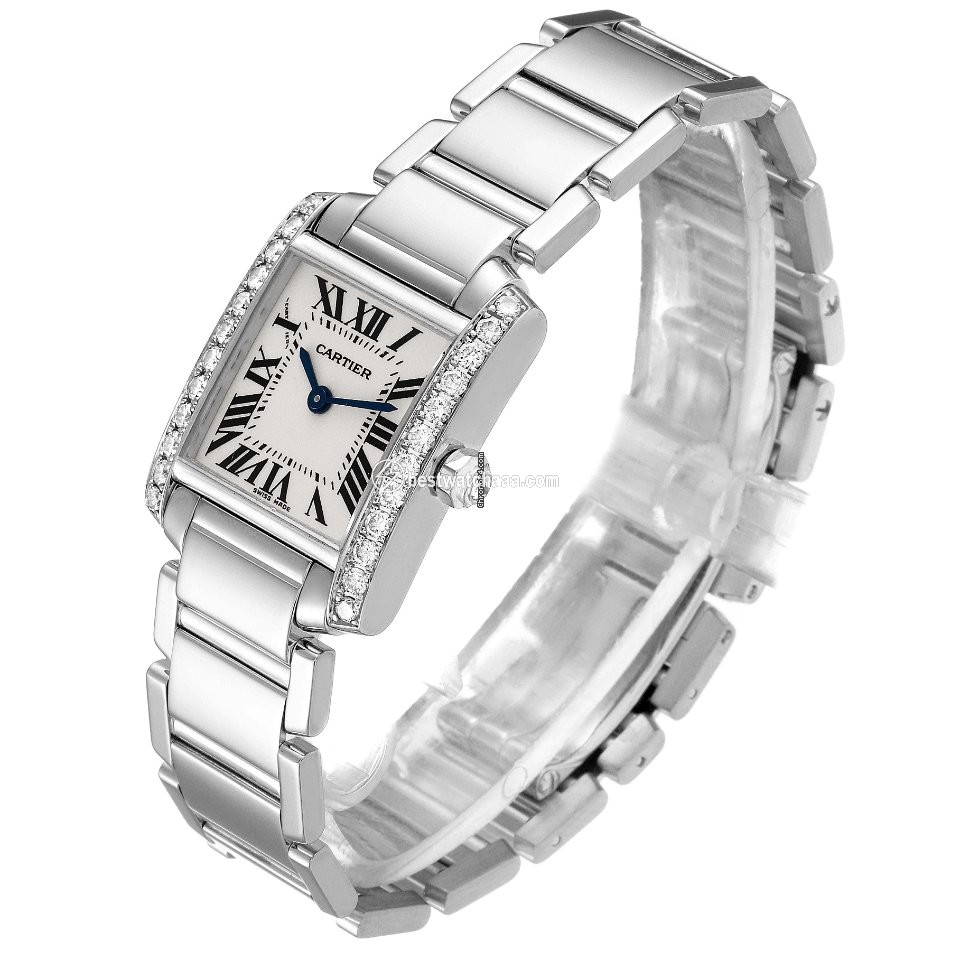 IMG_9081 Cartier Tank Francaise Womens watch Quartz WE1002S3 Replica 5