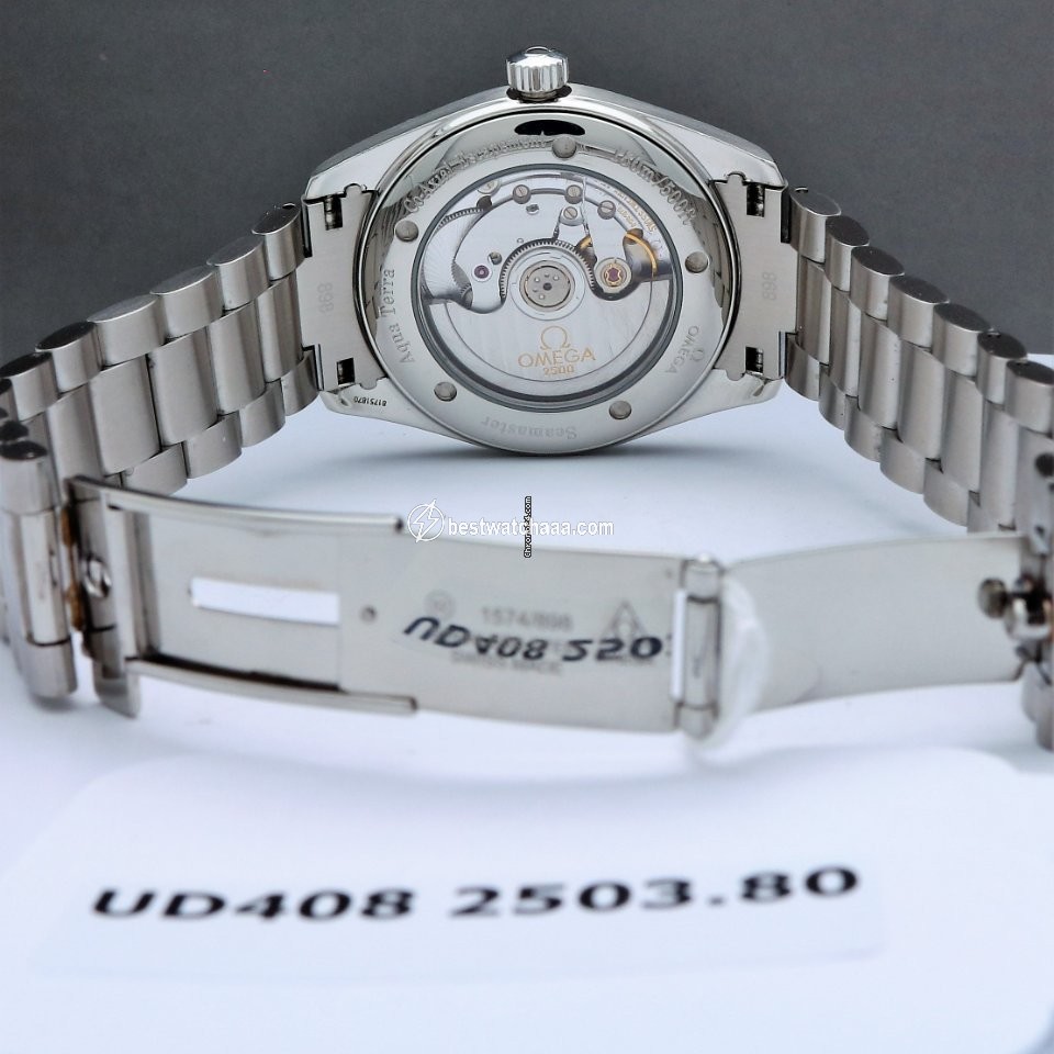 IMG_9081 Omega Seamaster Aqua Terra Mens watch Unisex Automatic Steel 2503.80 Replica 5
