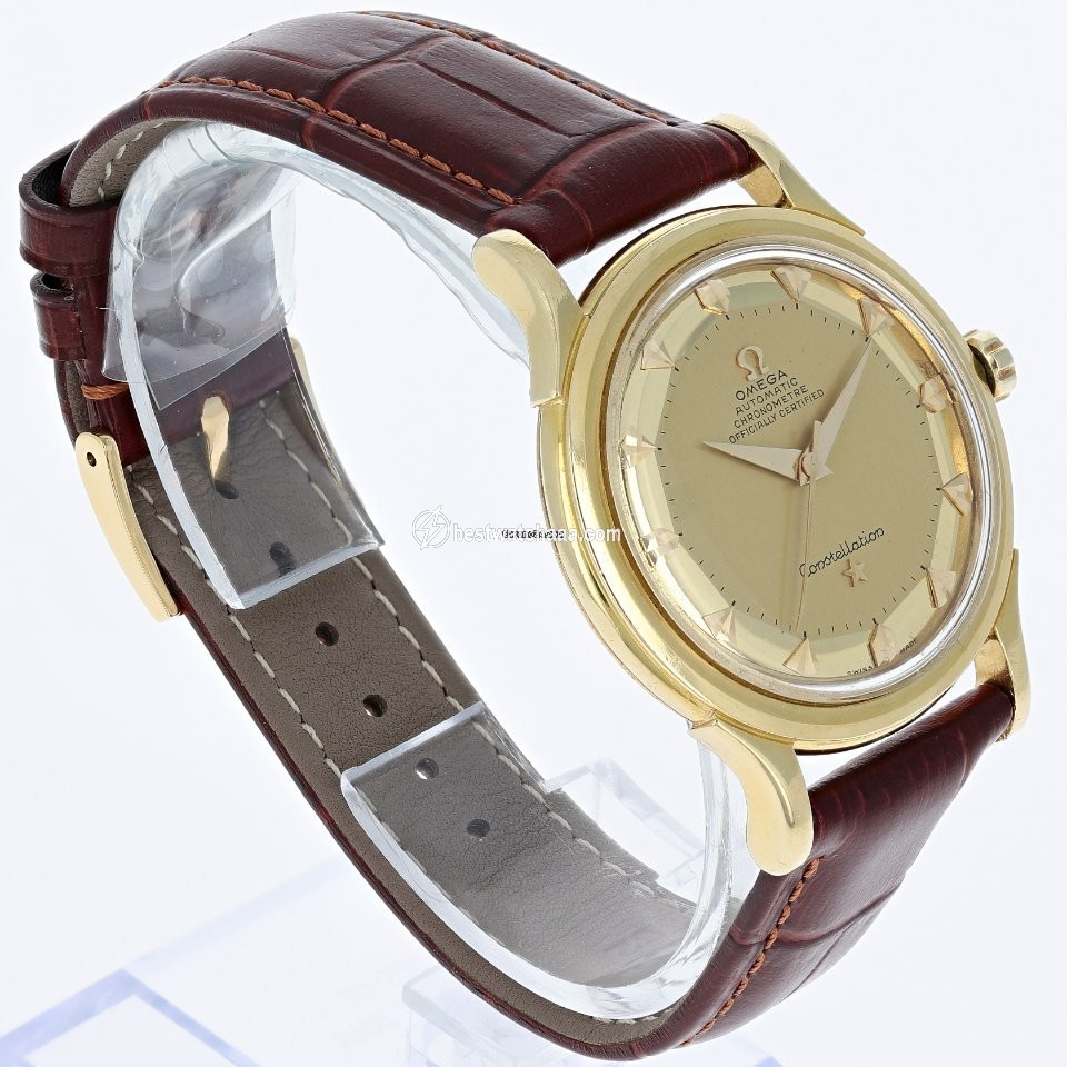 IMG_9081 Omega Constellation Mens watch Unisex Automatic Yellow gold OT 2799 Replica 5