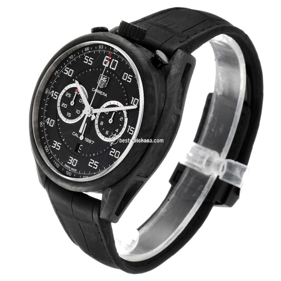 IMG_9081 TAG Heuer Carrera Calibre 1887 Mens watch Unisex Automatic Carbon CAR2C90.FC6341 Replica 5