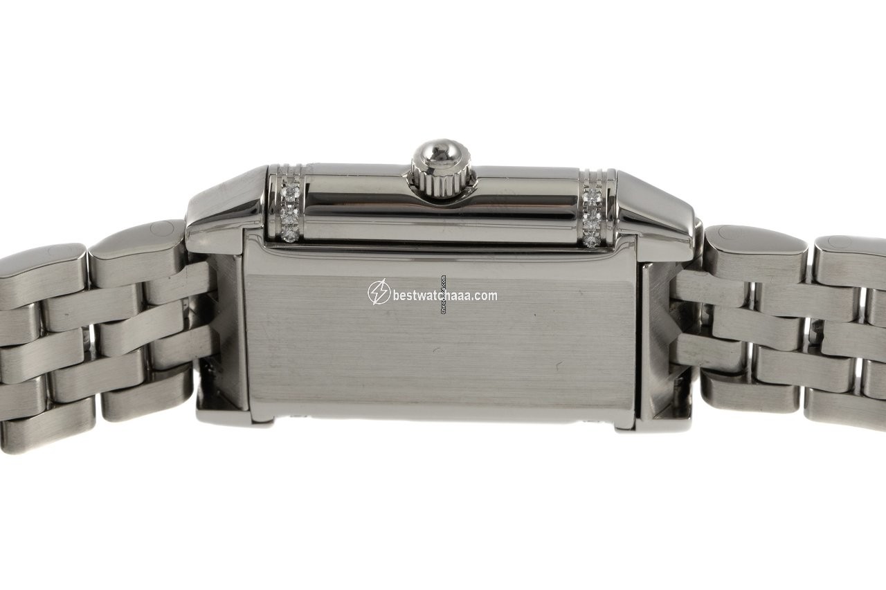 IMG_9081 Jaeger-LeCoultre Reverso Mens watch Unisex Manual winding Steel 266.8.4 Replica 5