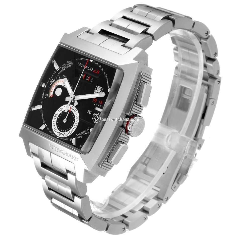 IMG_9081 TAG Heuer Monaco Calibre 12 Mens watch Unisex Automatic Steel CAL2110.BA0781 Replica 5