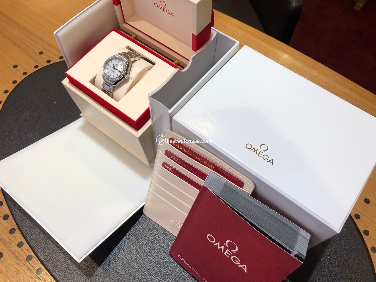 IMG_9081 Omega Seamaster Aqua Terra Womens watch Automatic Steel 231.15.30.20.55.001 Replica 5