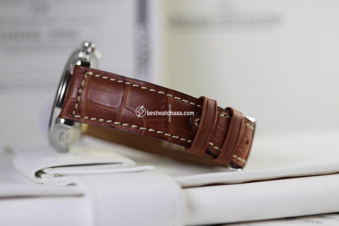 IMG_9081 Jaeger-LeCoultre Master Memovox Mens watch Unisex Manual winding Steel 144.8.94 Replica 5