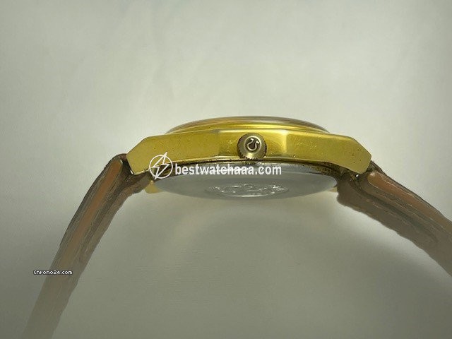 IMG_9081 Omega Seamaster Mens watch Unisex Automatic Gold Steel 166.0260 Replica 5