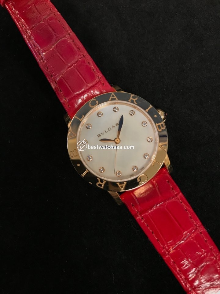 IMG_9081 Bulgari Bulgari Womens watch Automatic Rose gold 102750 BBLP33WGLC11 12 Replica 5
