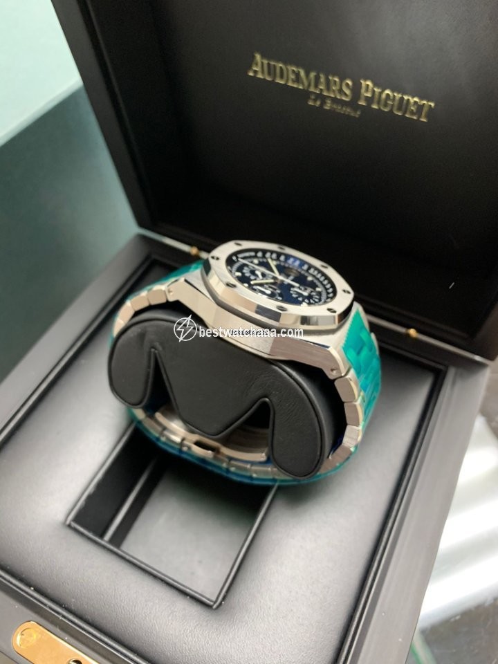 IMG_9081 Audemars Piguet Royal Oak Offshore Chronograph Mens watch Unisex Automatic Steel 26237ST.OO.1000ST.01 Replica 5