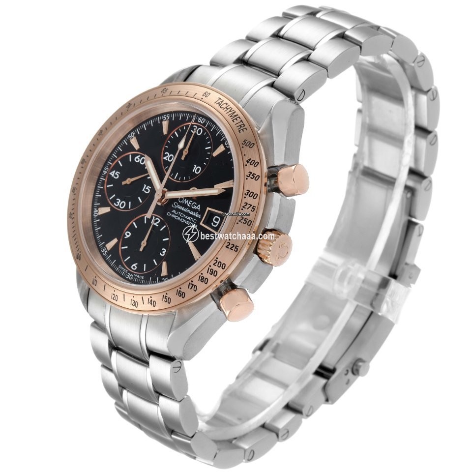 IMG_9081 Omega Speedmaster Date Mens watch Unisex Automatic Steel 323.21.40.40.01.001 Replica 5