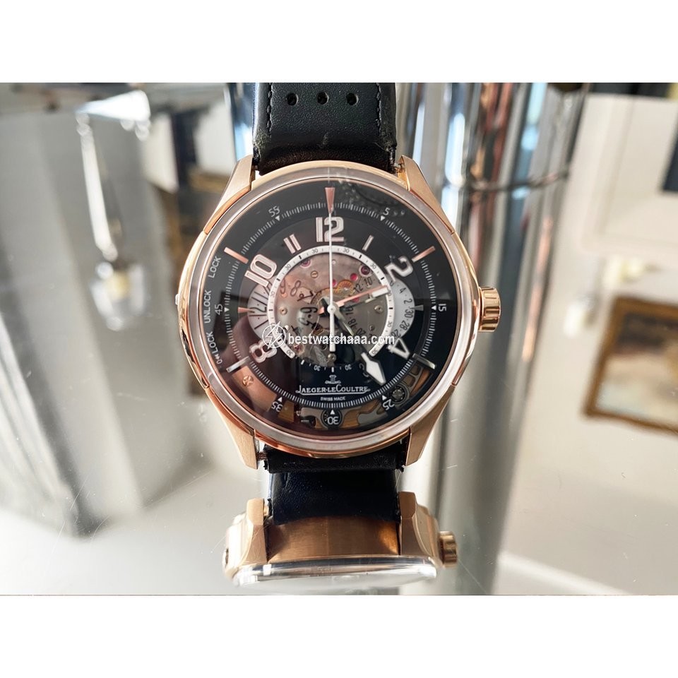IMG_9081 Jaeger-LeCoultre AMVOX Mens watch Unisex Automatic Rose gold 197.2.25 Replica 5