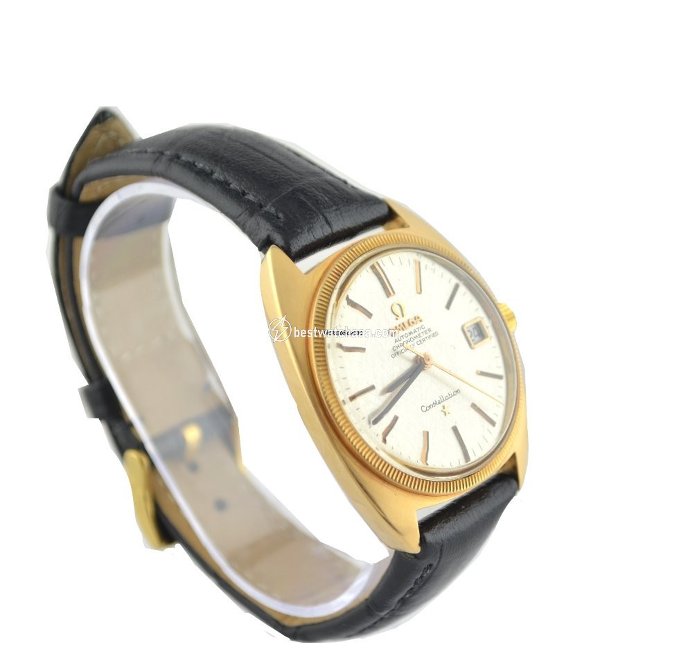 IMG_9081 Omega Constellation Mens watch Unisex Automatic Yellow gold 168.027 Replica 5