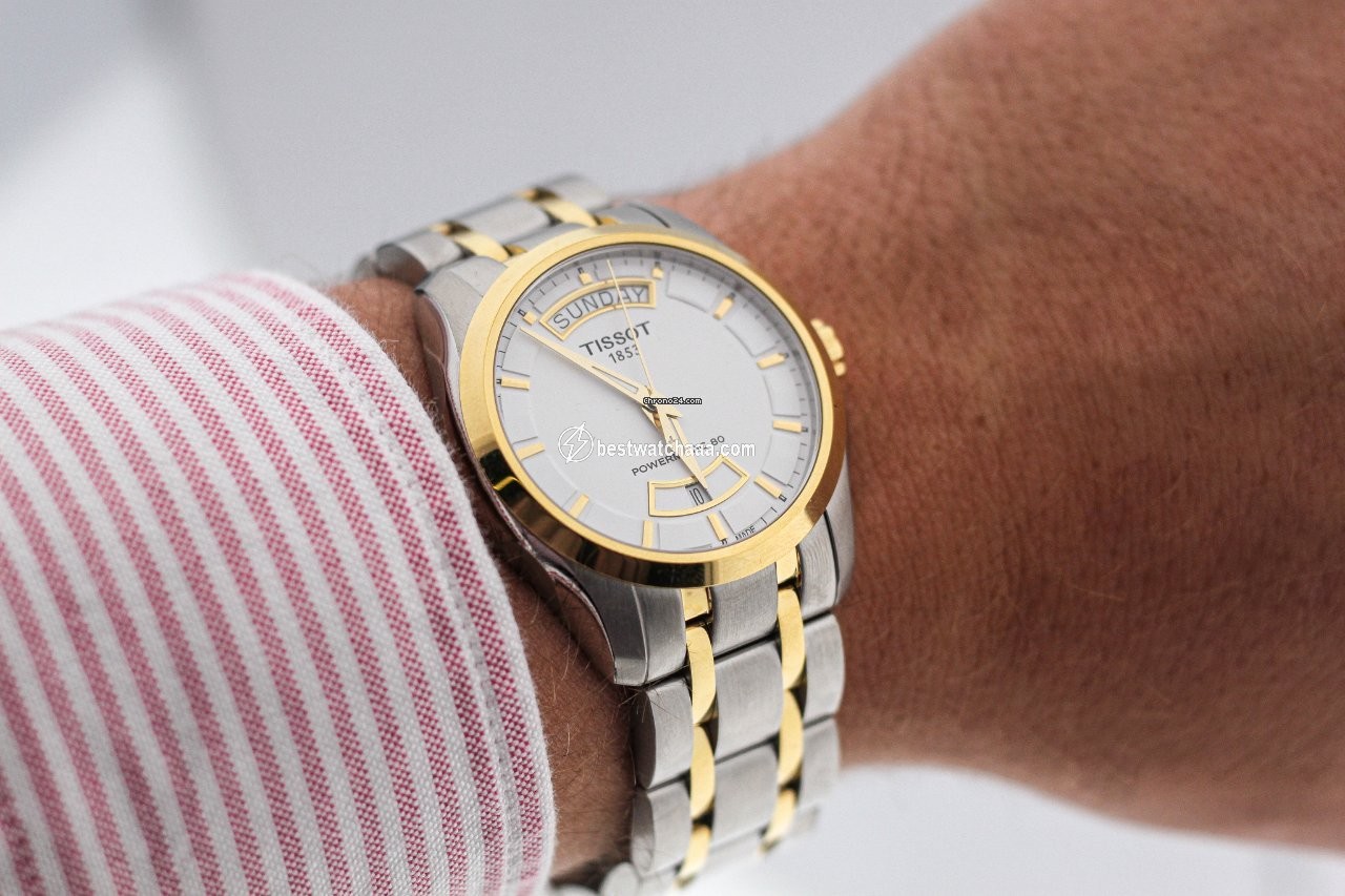 IMG_9081 Tissot Couturier Mens watch Unisex Automatic Steel T035.407.22.011.01 Replica 5