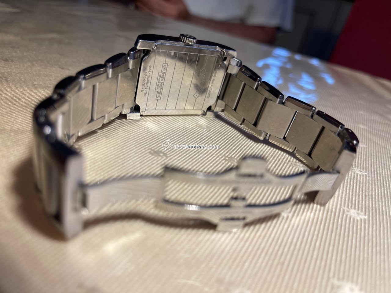 IMG_9081 Baume & Mercier Hampton Mens watch Unisex Automatic Steel MOA10029 Replica 5