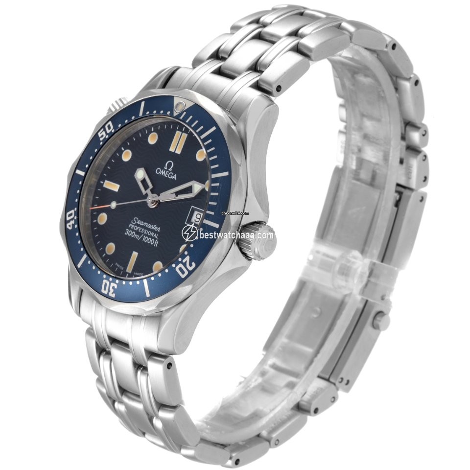 IMG_9081 Omega Seamaster Diver 300 M Mens watch Unisex Quartz Steel 2561.80.00 Replica 5