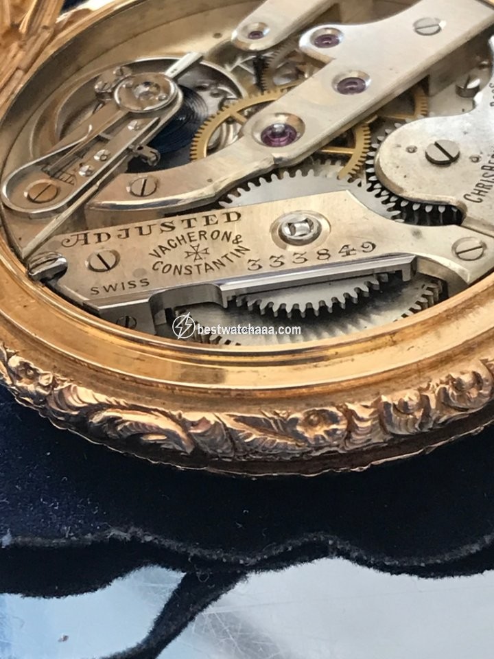 IMG_9081 Vacheron Constantin Mens watch Unisex Manual winding Yellow gold 136319 Replica 5
