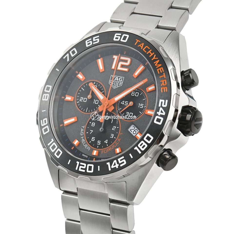 IMG_9081 TAG Heuer Formula 1 Quartz Mens watch Unisex Quartz Steel CAZ101AH.BA0842 Replica 5