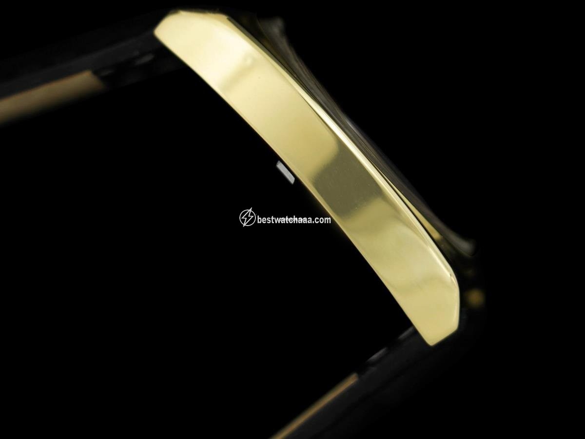 IMG_9081 Omega Constellation Mens watch Unisex Automatic Gold Steel 8168 Replica 5