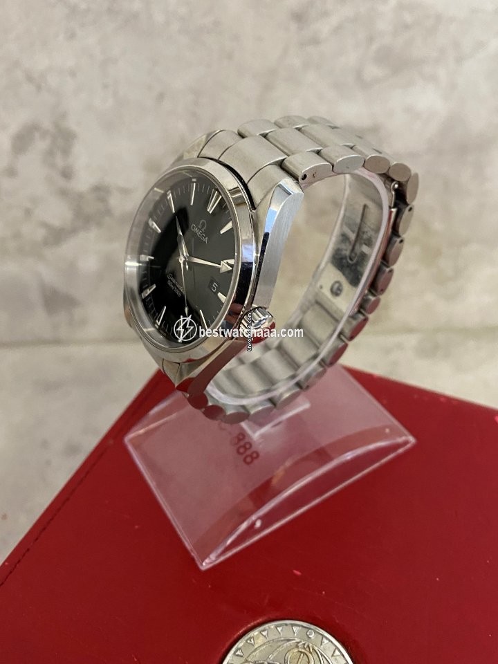 IMG_9081 Omega Seamaster Aqua Terra Mens watch Unisex Quartz Steel 2517.50.00 Replica 5
