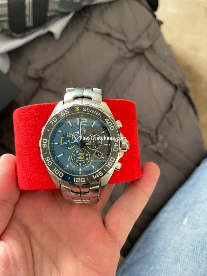 IMG_9081 TAG Heuer Formula 1 Quartz Mens watch Unisex Quartz Steel CAZ101AF.BA0637 Replica 5