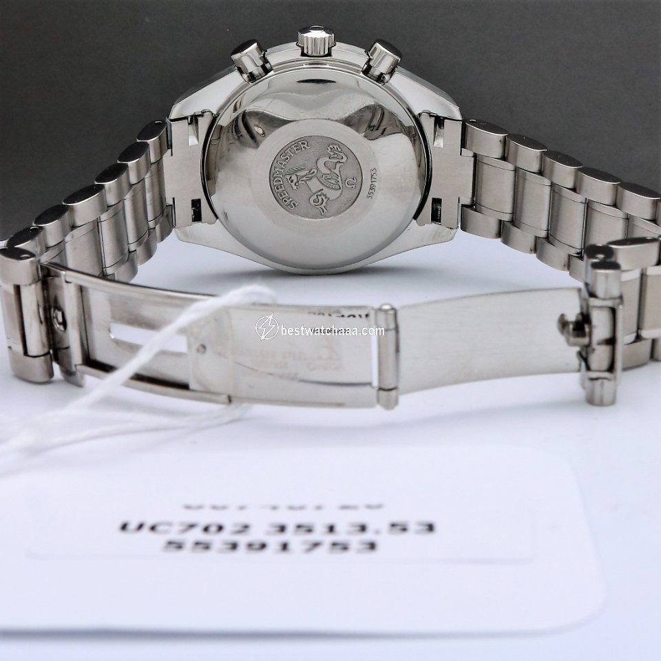 IMG_9081 Omega Speedmaster Date Mens watch Unisex Automatic Steel 3513.53 Replica 5