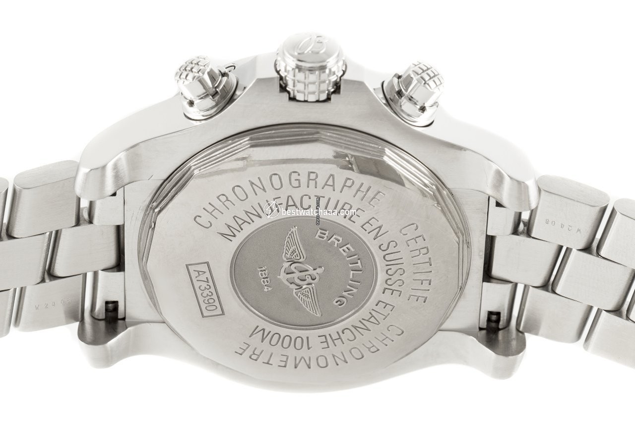 IMG_9081 Breitling Avenger Seawolf Mens watch Unisex Quartz Steel A73390 Replica 5