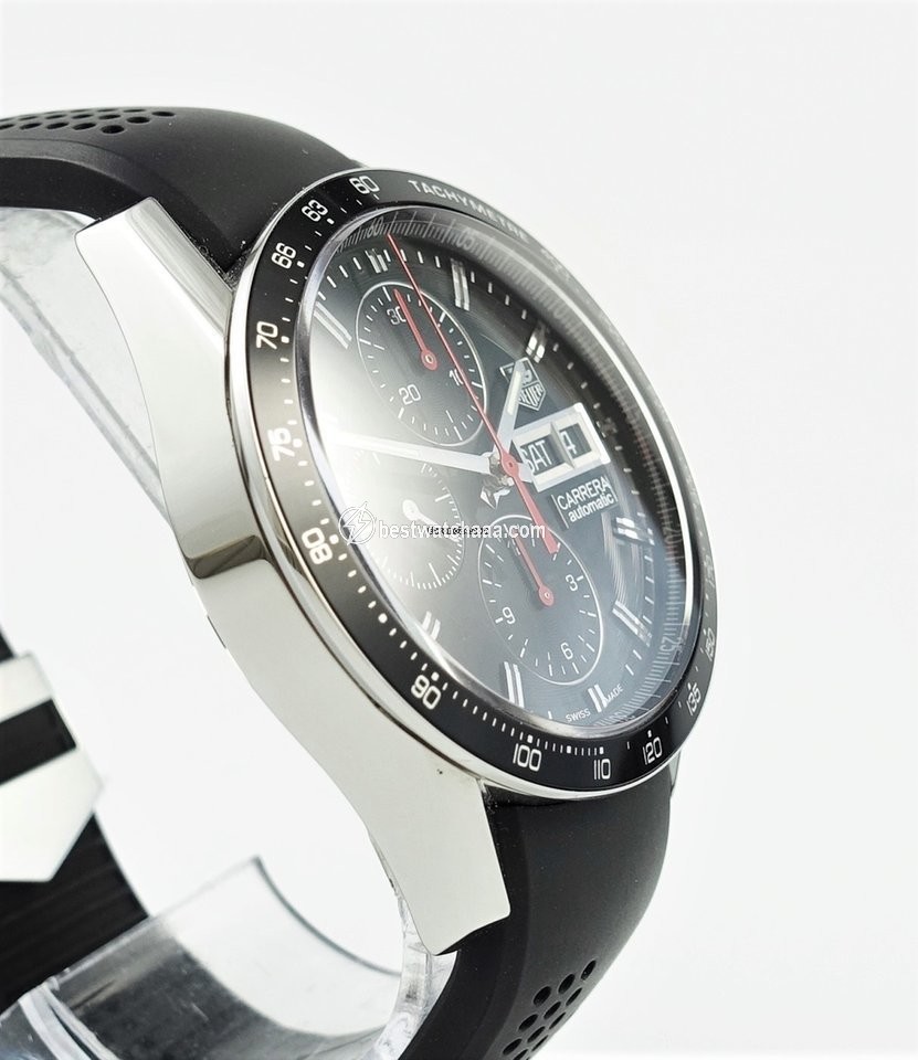 IMG_9081 TAG Heuer Carrera Calibre 16 Mens watch Unisex Automatic Steel cv201ah.ft6014 Replica 5